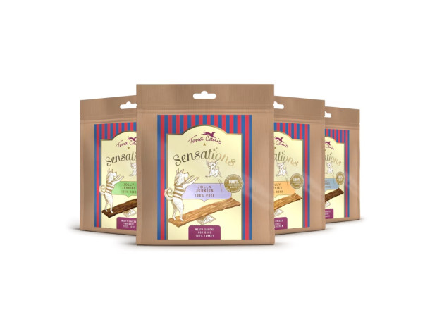 Смаколики для собак SENSATIONS Jolly Jerkies Terracanis